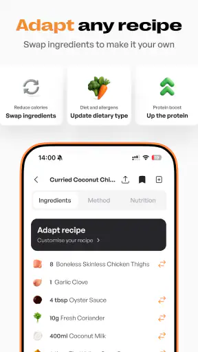 Mob: Meal Planner and Recipes screenshot