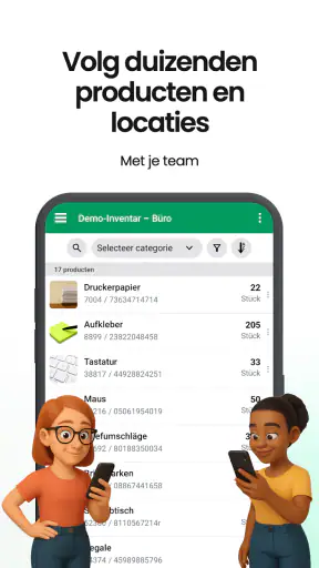 Mobile Inventory: Scan & Tel screenshot