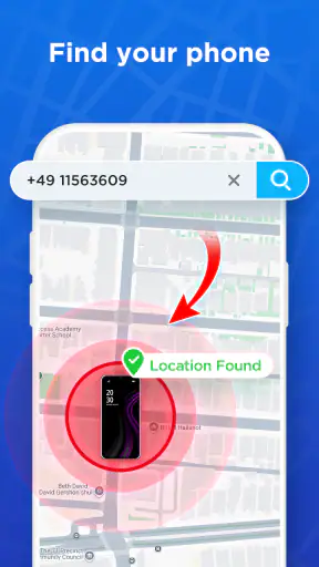 Mobile Number Location App screenshot