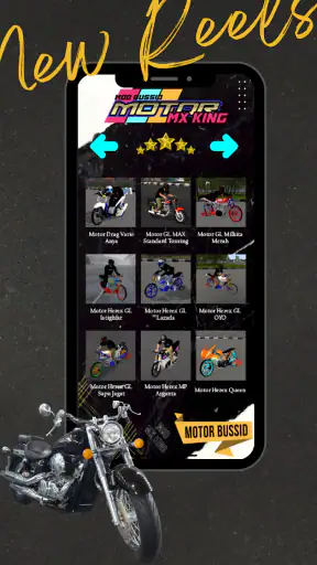 Mod Bussid Motor MX King screenshot