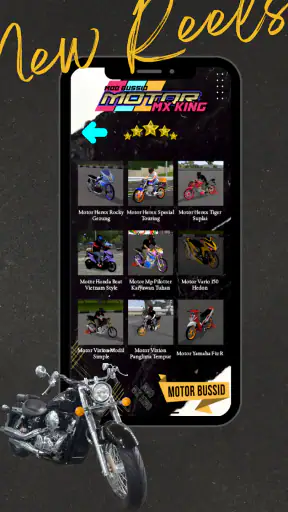 Mod Bussid Motor MX King screenshot