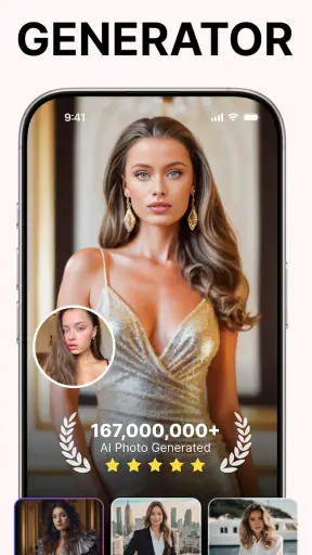 Momo - AI Fotogenerator screenshot