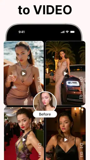 Momo - AI Fotogenerator screenshot
