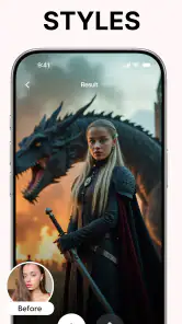 Momo - AI Fotogenerator screenshot