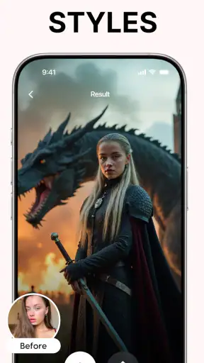 Momo - AI Fotogenerator screenshot