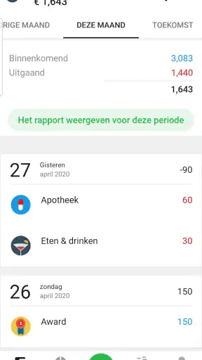 Money Lover - Kosten Tracker screenshot