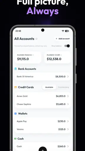 Monthly Budget & Expense App screenshot