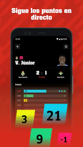 Movistar Fantasy Marca screenshot