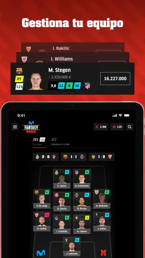 Movistar Fantasy Marca screenshot