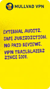 Mullvad VPN screenshot