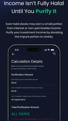 Musaffa: Halal Investing App screenshot