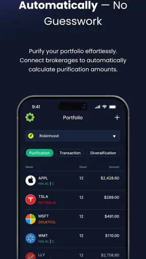 Musaffa: Halal Investing App screenshot