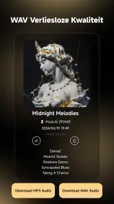 Muziek-AI: Nummer Genereren screenshot