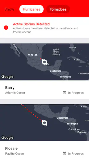 My Hurricane Tracker Pro screenshot