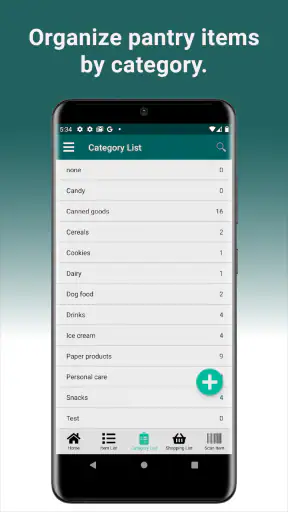 My Pantry Tracker screenshot