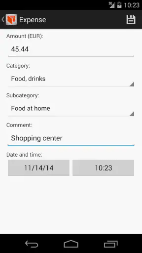 My Wallet: Expense Tracker screenshot