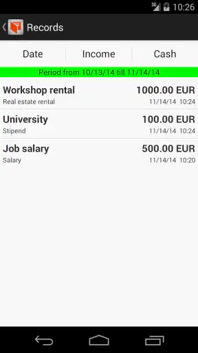 My Wallet: Expense Tracker screenshot
