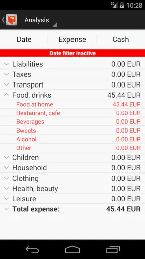 My Wallet: Expense Tracker screenshot