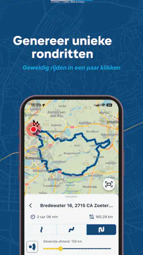 MyRoute-app screenshot