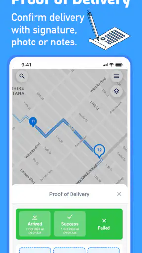 MyWay Routeplanner screenshot