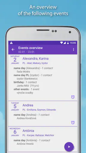 Name days Pro screenshot