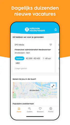 Nationale Vacaturebank screenshot