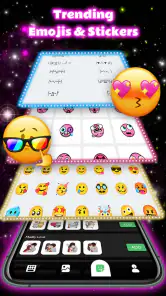 Neon Love Thema screenshot