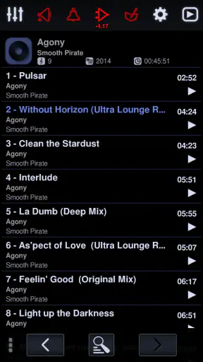 Neutron Music Player screenshot