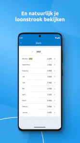 Nmbrs Medewerker app screenshot