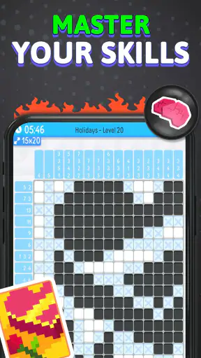Nonogram - Logic Pic Puzzle screenshot