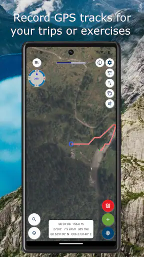 Norgeskart friluftsliv Outdoor screenshot