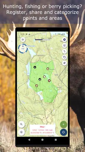 Norgeskart friluftsliv Outdoor screenshot
