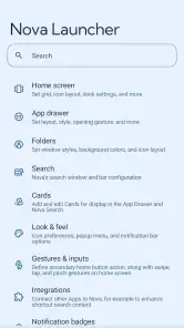 Nova Launcher: Home Screen screenshot