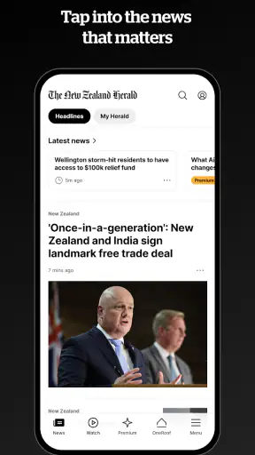 NZ Herald News screenshot