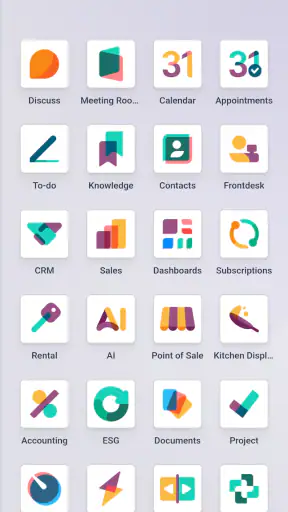 Odoo screenshot