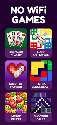Offline Games No WiFi Fun 100+ screenshot