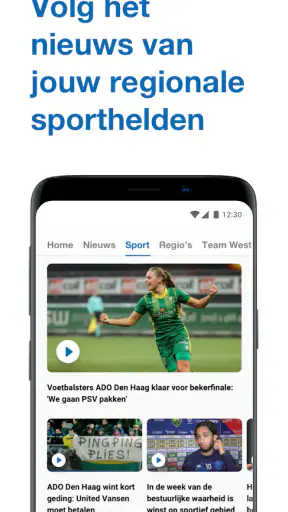 Omroep West: Nieuws en Sport screenshot