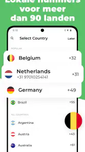 OnPhone: Tweede telefoonnummer screenshot