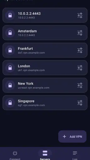 OpenConnect screenshot