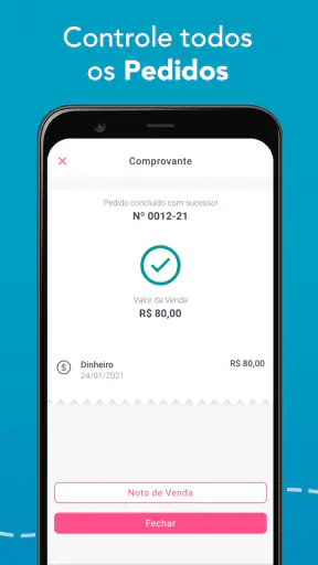 Orçamento de Serviços e Vendas screenshot