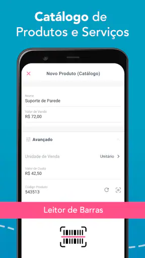 Orçamento de Serviços e Vendas screenshot