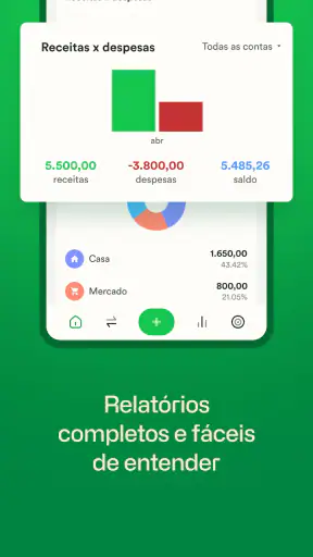 Organizze: Controle Financeiro screenshot