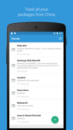 Parcels: Volg Uw Pakketten screenshot
