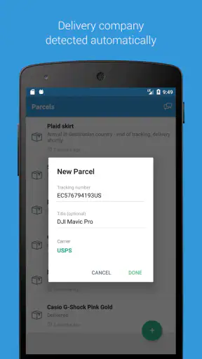 Parcels: Volg Uw Pakketten screenshot
