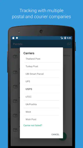 Parcels: Volg Uw Pakketten screenshot