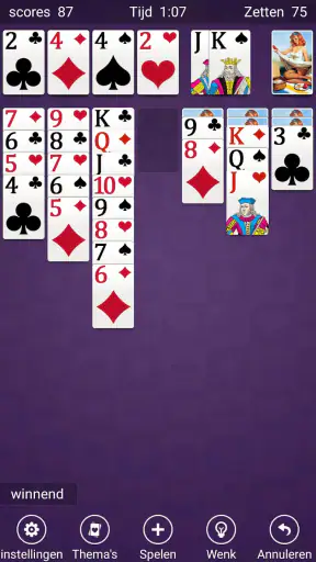 Patiencespel screenshot