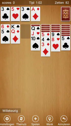 Patiencespel screenshot