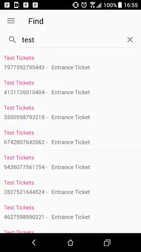 Paylogic Scanning screenshot