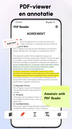 PDF-lezer – Scan PDF screenshot