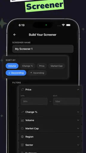 Penny Stocks AI Screener Bot screenshot
